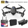 Dron profesional E88 4k gran angular HD cámara WiFi