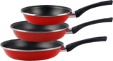 Juego de 3 sartenes Magefesa Grana por solo 22,02€ (-43%) ¡Solo 8,66€ cada una!