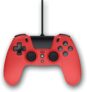  Mando con cable color rojo VX-4 para PlayStation 4 y PC, Gioteck