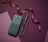 ¡Regalo perfecto para el Día del Padre! Set de Bolígrafo y Pluma Estilográfica Faber-Castell por solo 19.99 euros.