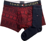 ¡Regalo perfecto para el Día del Padre! Set de regalo Tommy Hilfiger con boxer y calcetines por sólo 20 euros, 50% de descuento.