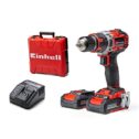 Einhell Taladro percutor atornillador inalámbrico TE-CD 18/50 Li-i BL Power X-Change (18V, motor sin escobillas, control electrónico del par, 2...
