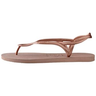Havaianas Luna, Chanclas Mujer, Oro Rosa, 39/40 EU