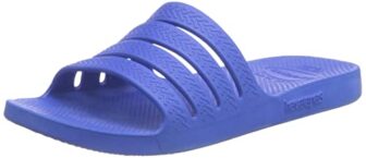 Havaianas Slide Stradi, Chanclas Unisex Adulto, Blue Star, 35/36 EU
