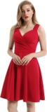 ¡Chollo! Vestido Vintage para Mujeres sin Mangas Cuello V sólo 32.29 euros. 15% de descuento.