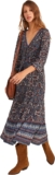 ¡Chollo de Primavera! Vestido largo Springfield Midi con estampado de cenefas por solo 17,99€.