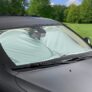 ¡Oferta! Parasol Amazon Basics para coche grande a precio increíble: 7.55 euros.